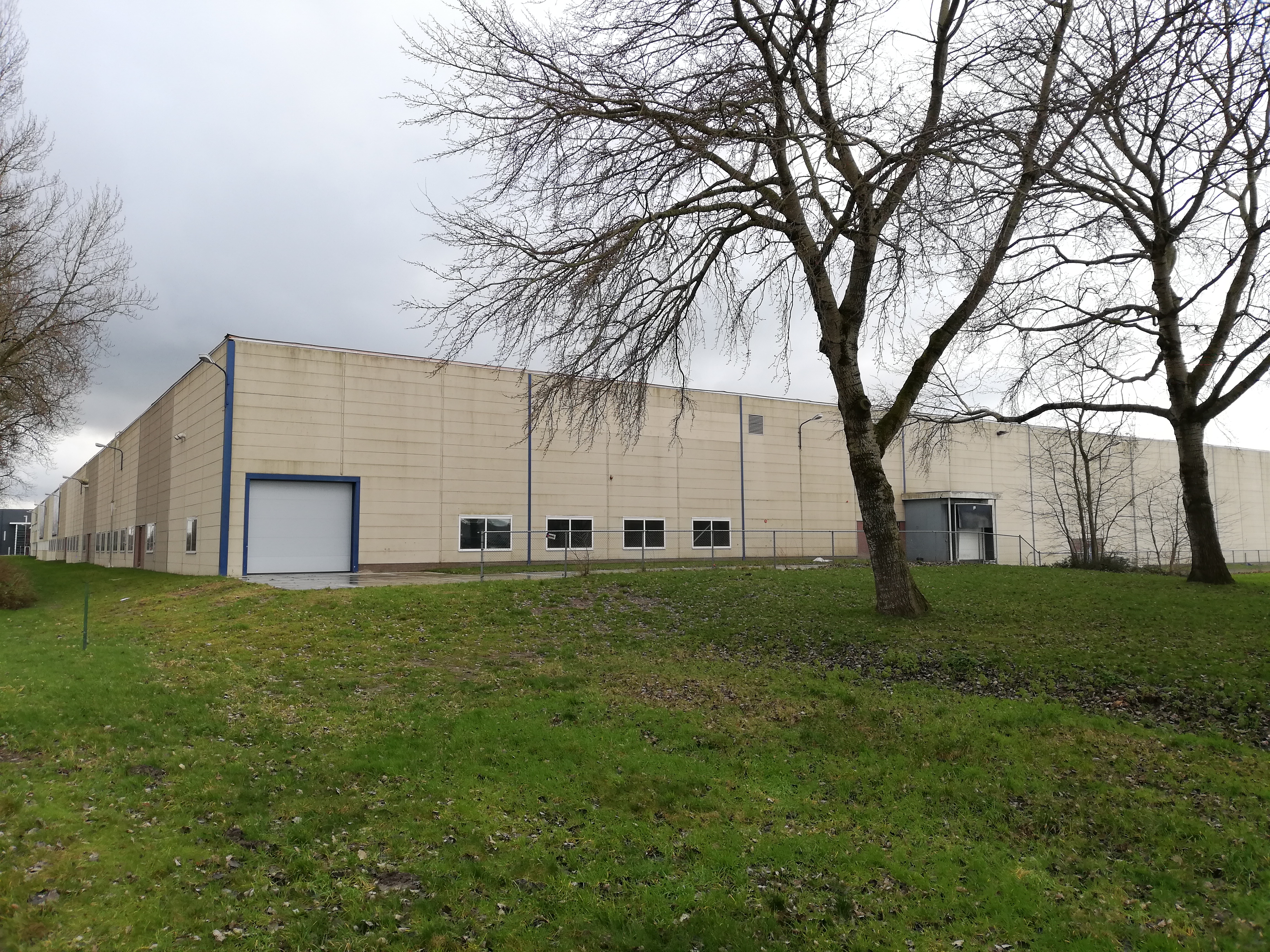 Former Philips warehouse building on the Tussendiepen in Drachten