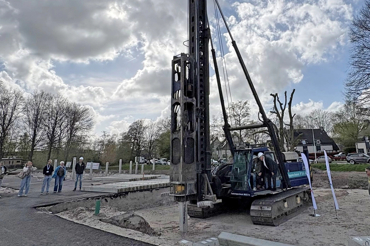 Feestelijke start bouw nieuwbouwproject Nij Wenwille in Drachten