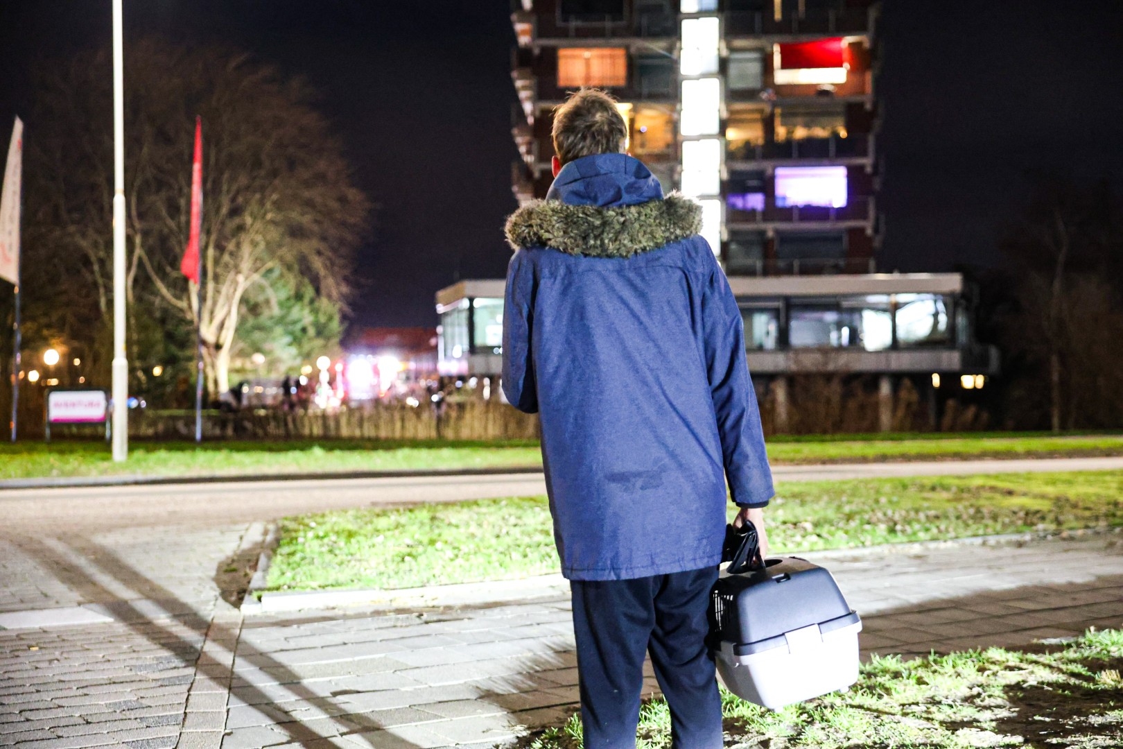 Woningbrand in flat, bewoners uit voorzorg ontruimd