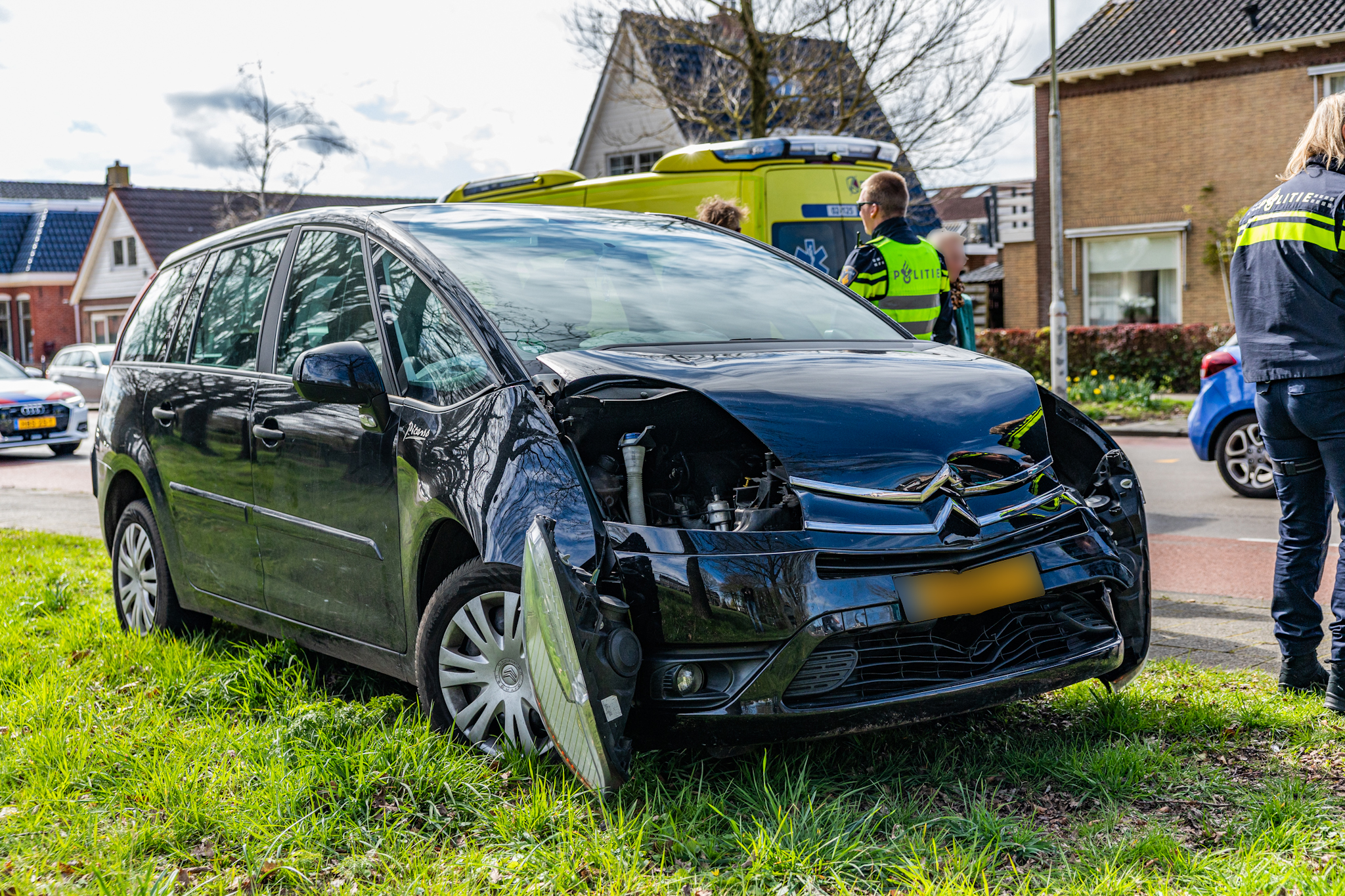 Meerdere voertuigen betrokken bij kop-staartbotsing
